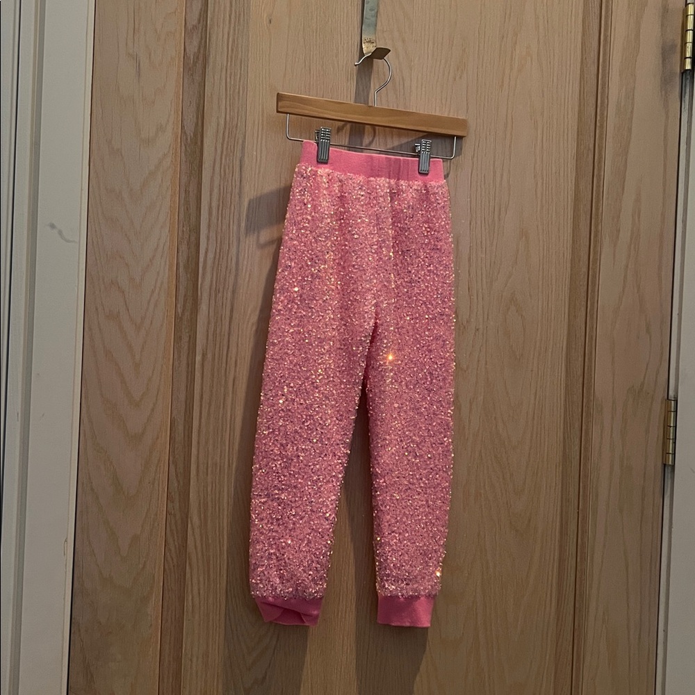 Sparkly Pink Kids Bottoms - Picture 2 of 3